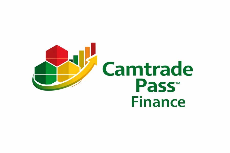 Logo Camtrade Pass™ Finance, version horizontale.