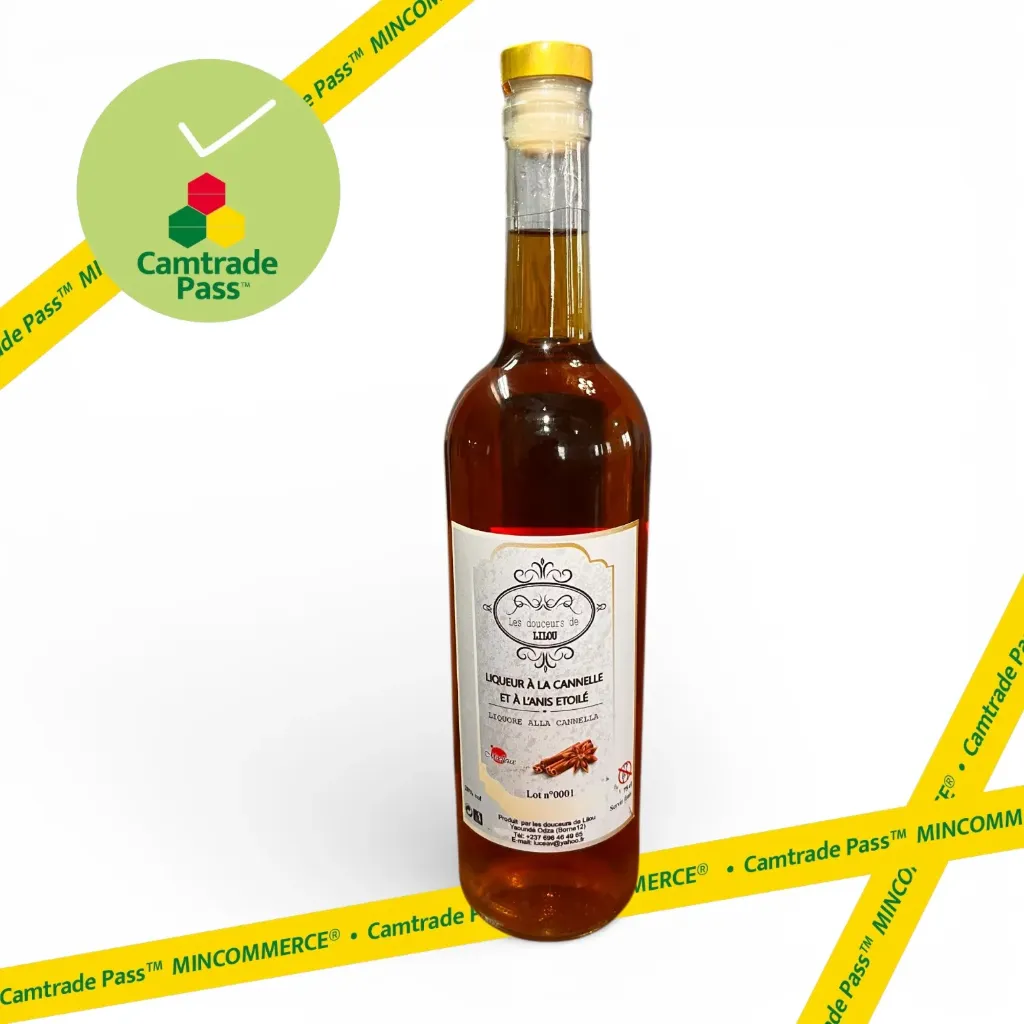 [gicldl2] Liqueur à la cannelle et à l'anis étoilé 75 cl