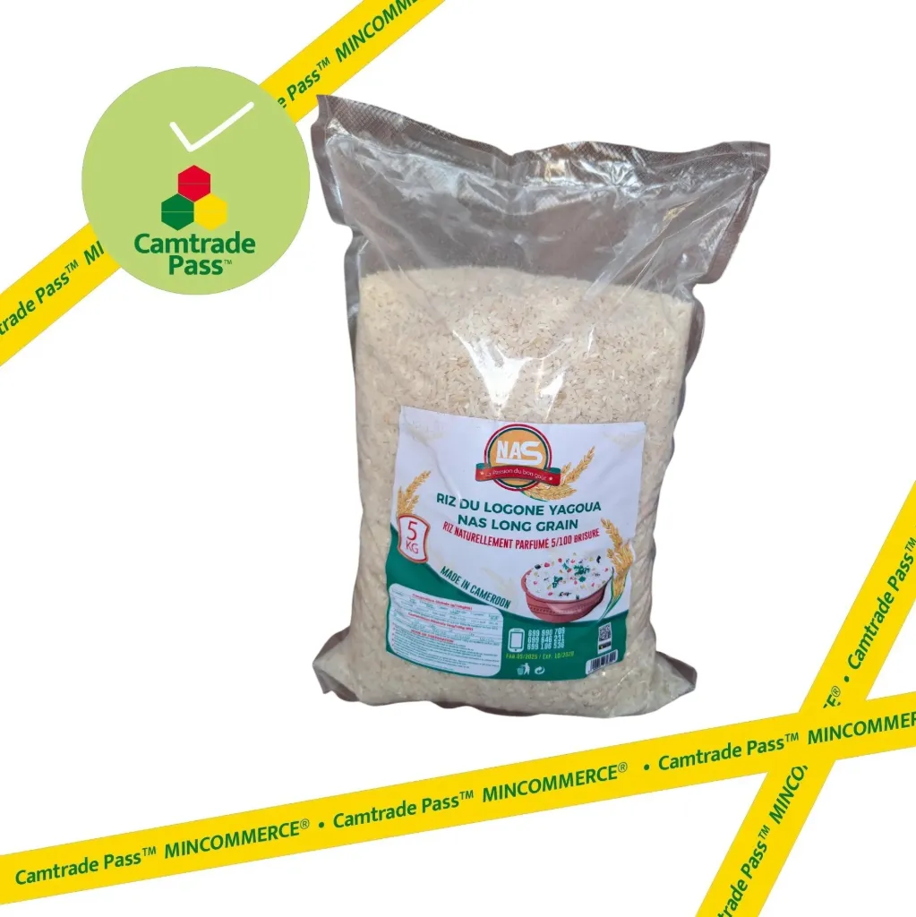 Nas Riz Logone Blanc  5kg