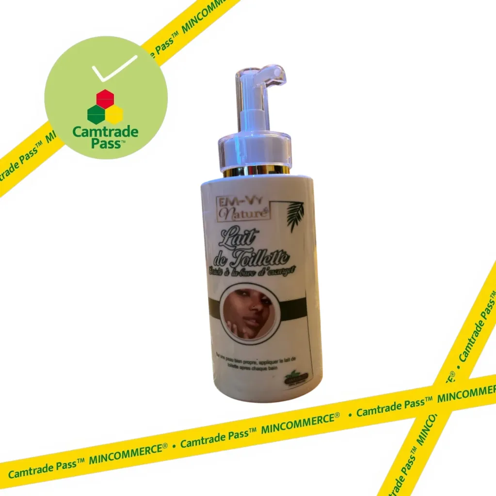 Lait de toilette à la cire D’abeille et à la bave d’escargot 300ml