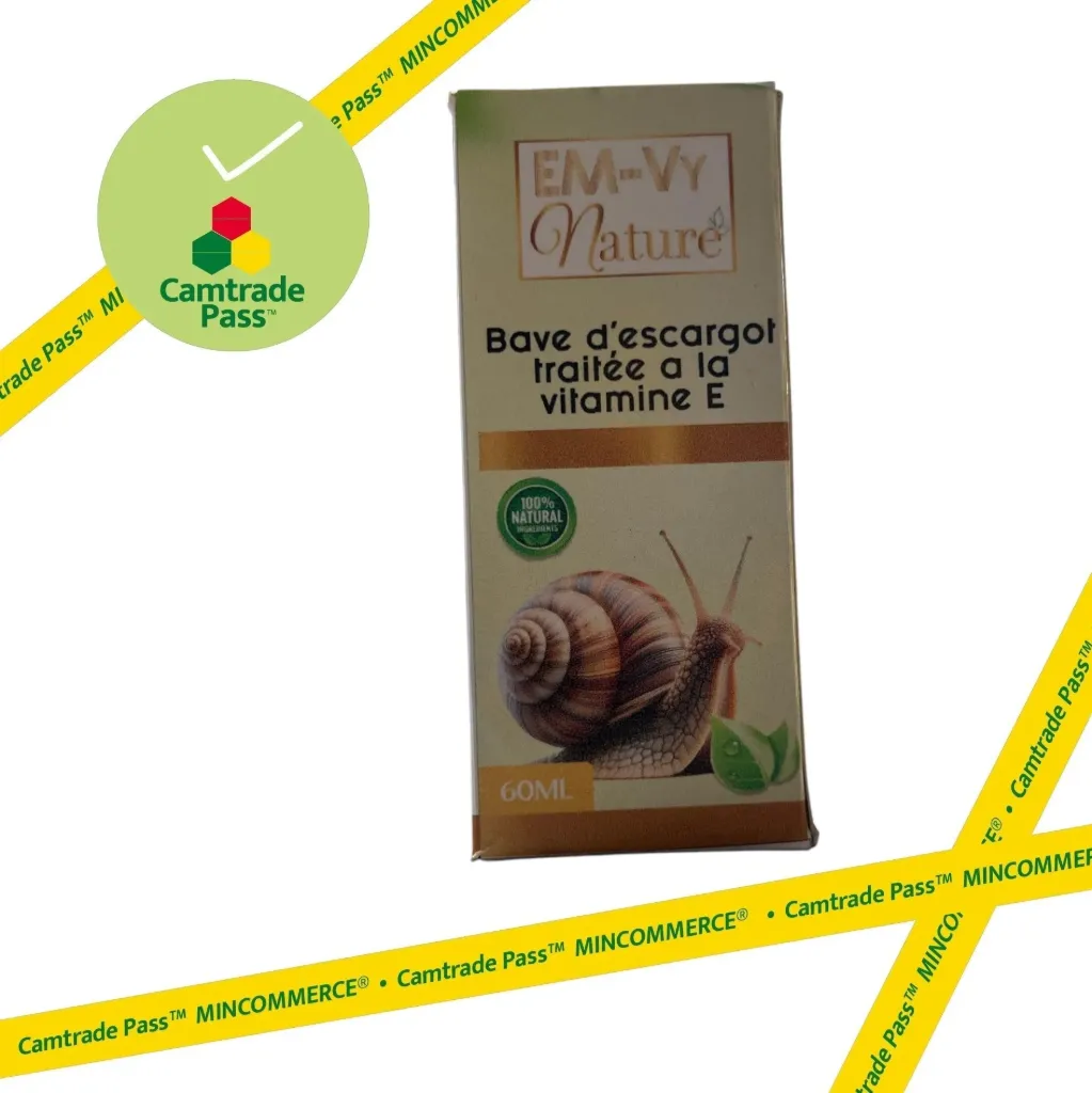 Bave d’escargot traitée à la vitamine E 60ml