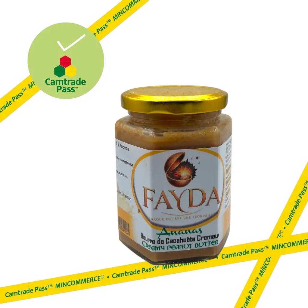 Fayada Beurre de Cacahuete a l'Ananas 280g