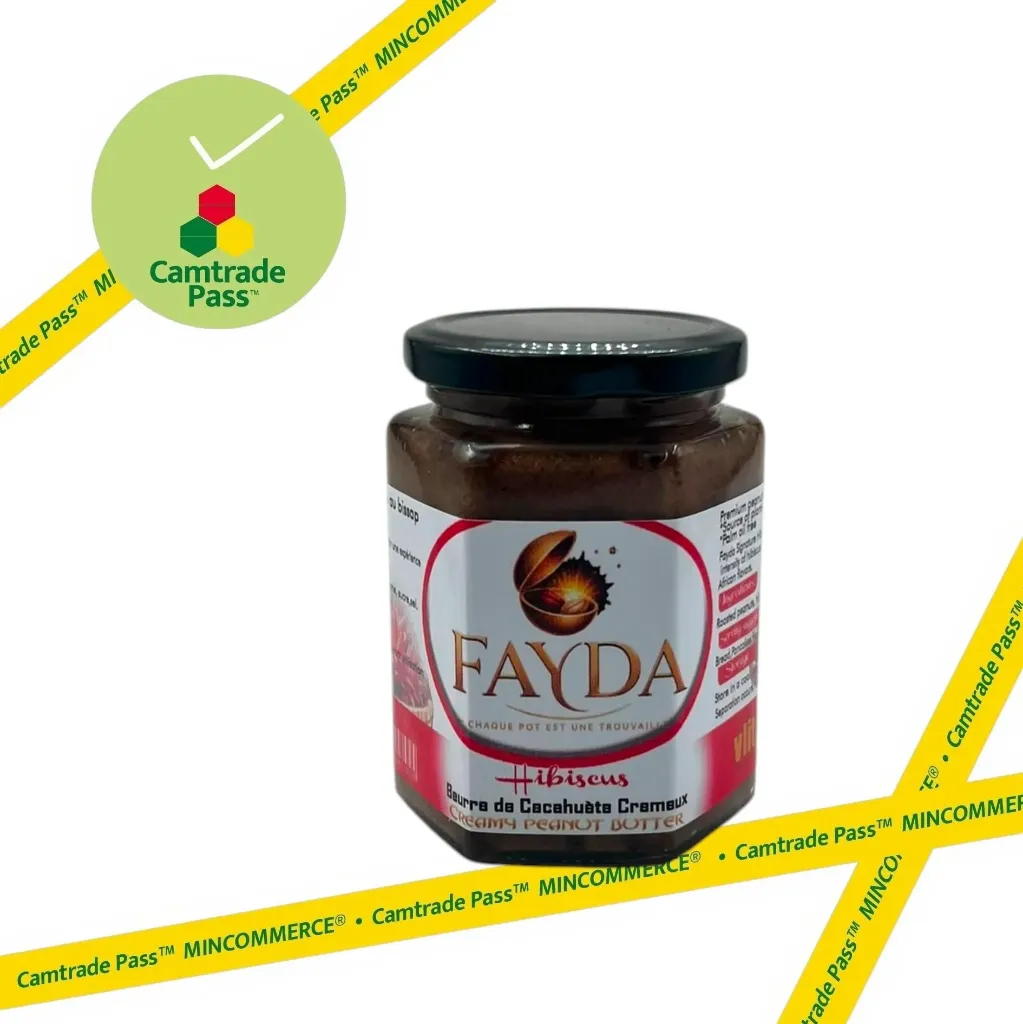 Fayada Beurre de Cacahuete a l'Hibiscus   280g