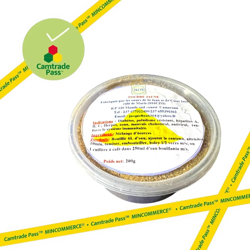 Poudre Jaune 200g