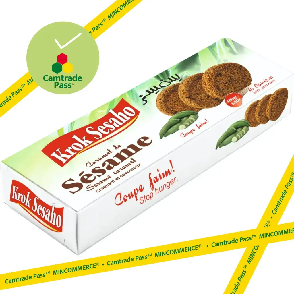 Krok Sesaho - Caramel de sésame au plantain