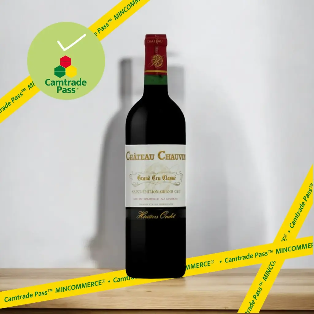 CHÂTEAU CHAUVIN ST EMILION GCC 2015  CS 75cl