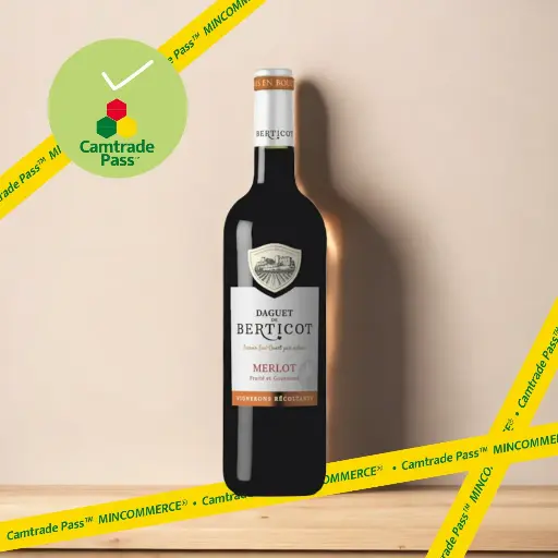 [drinks-center6]  DAGUET DE BERTICOT MERLOT 75cl