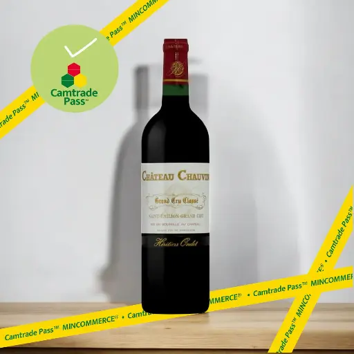 [drinks-center7] CHÂTEAU CHAUVIN ST EMILION GCC 2015  CS 75cl